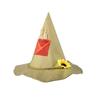 Felt Witch Hat Orgy Halloween Sunflower Hemp Rope Patch Felt Hat Witch Pointed Horn Hat Rice Straw Hat