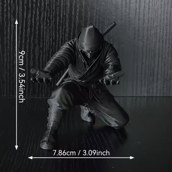 

Japanese samurai pen holder creative desktop ornament office stationery pen holder plastic desk pencil storage decoration gift