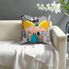 Cartoon Hey A-Arnold Pillow Case Sofa Decorative Home Double-sided Print Plush Square Throw Pillow Covers Cushion Decor Cover