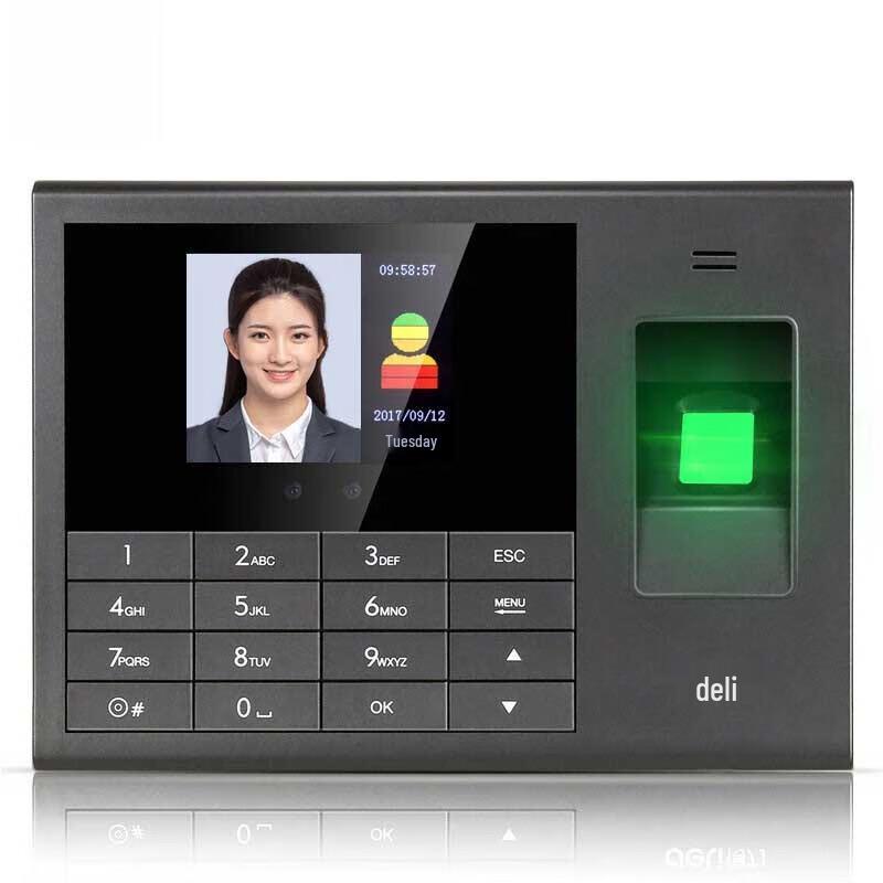 Deli 3765CS Smart Cloud Face & Fingerprint Attendance Machine