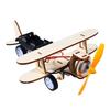 Science Diy Experimental Toys Tool Children Educational Stem Kits Diy Assembly Sliding Airplane Model Wood Puzzle Games Toys