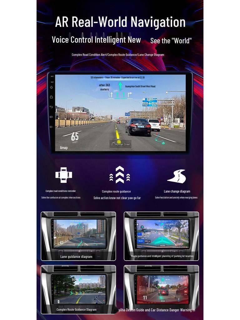 KX5 Navigator Android Smart Central Control Display with Reversing Camera Compatible with 16-20 Models