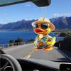 New little duck, black cat, eagle, 2D flat acrylic car rearview mirror pendant, holiday gift decoration