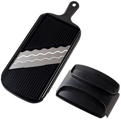 Ernest In Slicer Can Be Done At 3 Times the Speed Times the Speed Triple Wave Brand Used by Major [Made Japan] (julienne) Wide, (3 Wide), Restaurants,