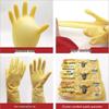 Thickened Rubber Latex Dishwashing Gloves