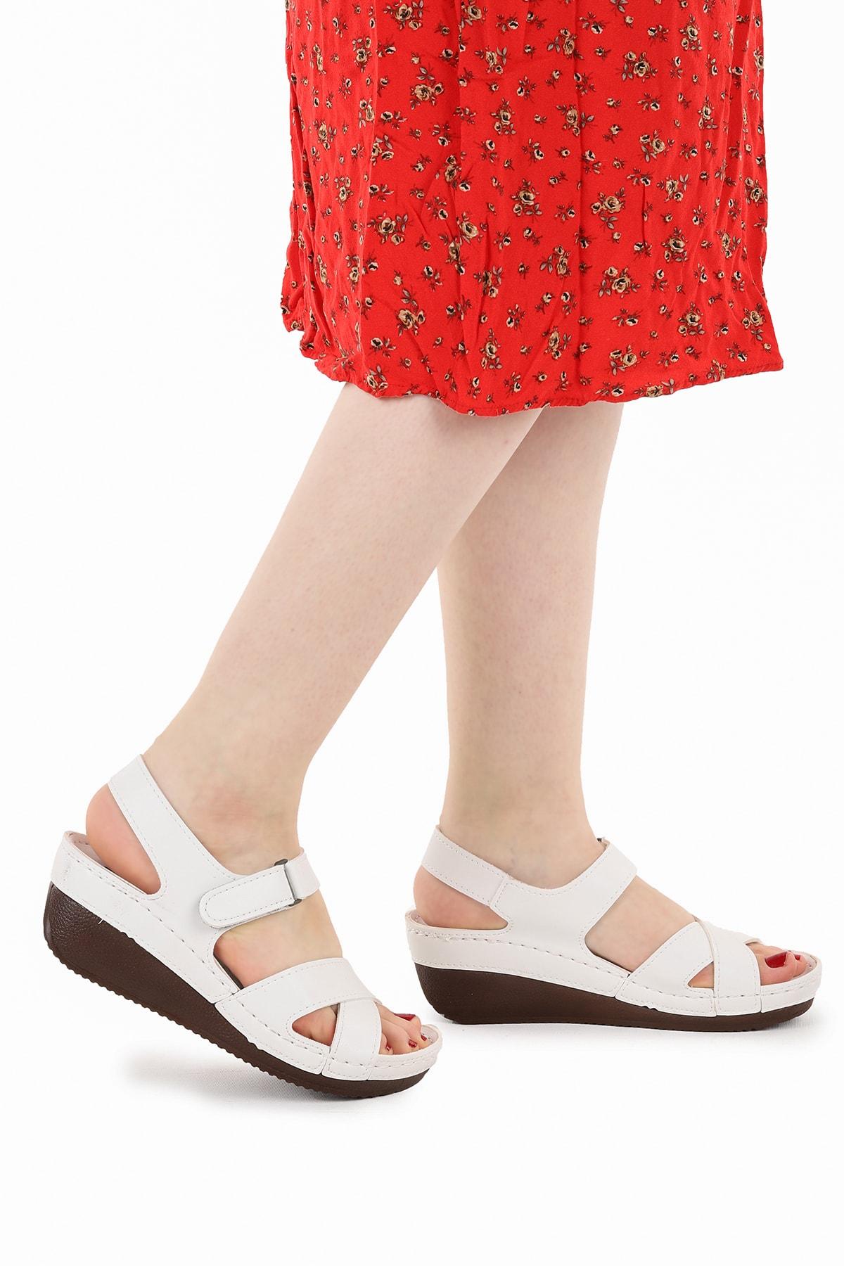 

Женские повседневные сандалии на липучке, летняя обувь, обувь Ary 38-947