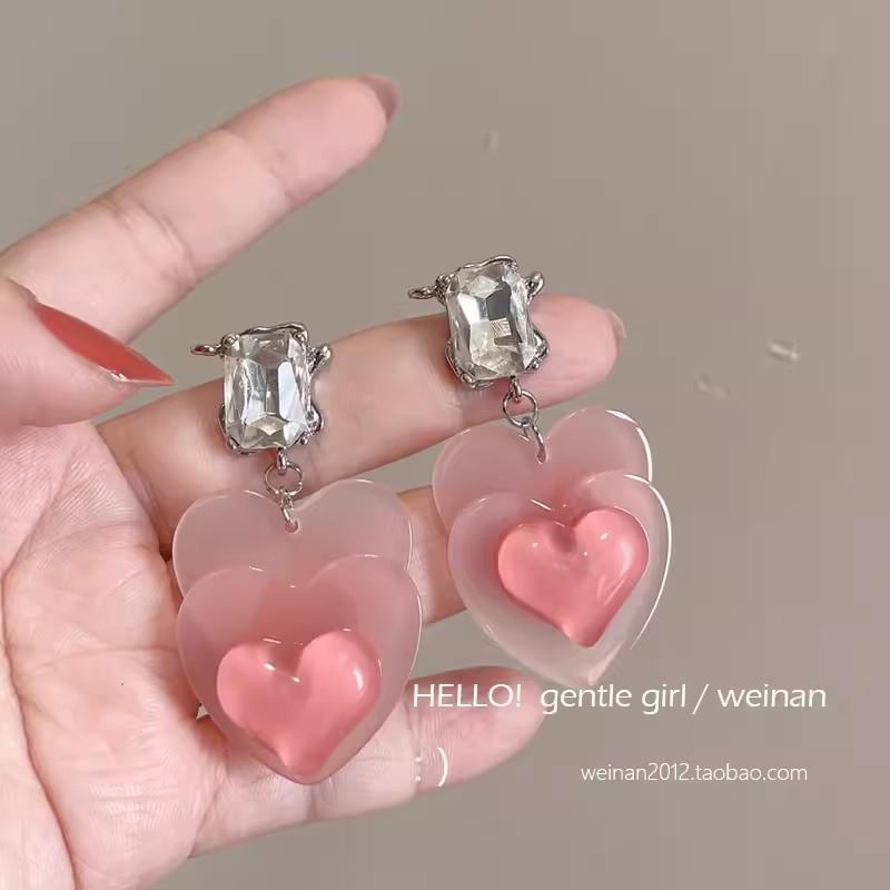 2024 Trendy Colorful Flower Stud Earrings for Women - Summer Fresh Design