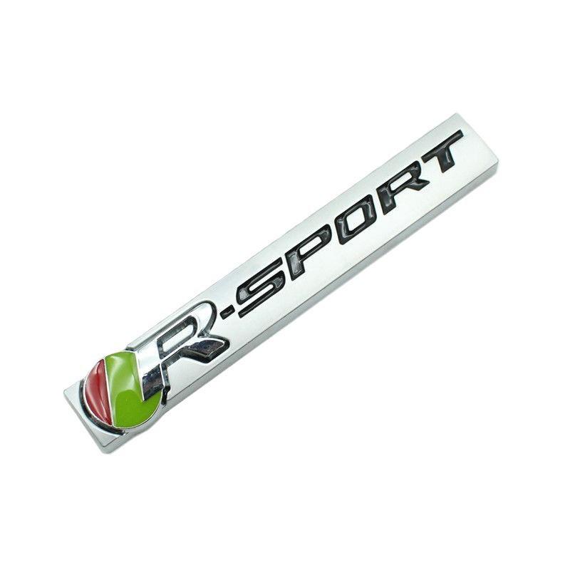 Emblemat Jaguar R-SPORT: Naklejka na sportowy błotnik i tylne emblematy XFL XJL F-TYPE