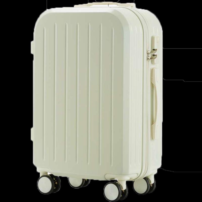 MARK FAIRWHALE Caramelo Vertical Stripe Hardside Suitcase