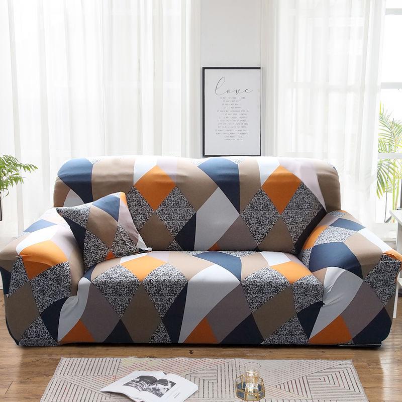 Elastic Floral Printed Sofa Covers for Living Room Strecth Case Pets Kids Anti-dust Big Sofa Slipcovers Couch Cover Chair Cover