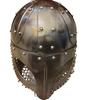 Medieval Viking Helmet: Steel Norse Armor with Chainmail