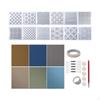 Embroidery Kit for Beginners Materials Accessories Sewing Set DIY Coaster Shirts