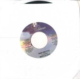 

7inch Record MERCILESS - War Motto NONE P&L 2006 Jamaica Reggae, Ska & Dub Used