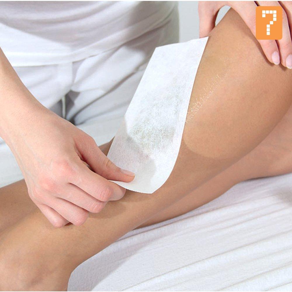 Wax Paper 100 Sheets Hair Removal Strips Non-Woven Waxing Paper Cutting