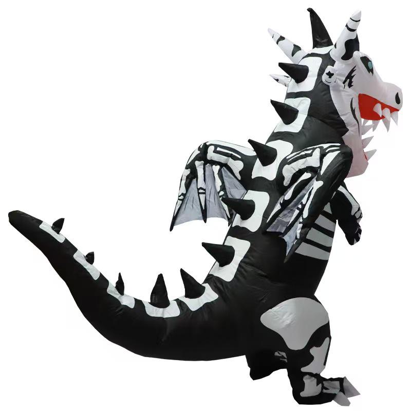 Dinosaur Inflatable Costume - Tyrannosaurus Rex Party Prop & Cartoon Decoration