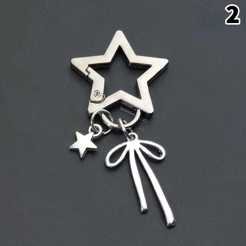 Stainless Steel Metal Net Pocket Lipstick Hand Cream Bag Keychain Charm Bag Accessories Silver/Gold Color Lip Balm Keychain