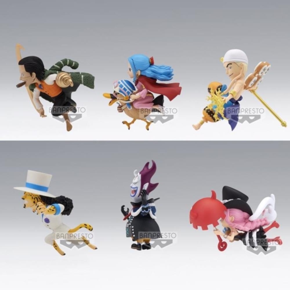 

Banpresto в наличии Banpresto One Piece World Коллекционная фигурка WT100 Памятная Эйитиро Ода Новые часы Great Pirate 100, том 6, набор из 6 штук