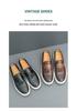 Men's Big Size Tassel Loafers: New European American Style Slip-on Leather Shoes for Formal and Casual Wear.