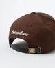 Old Ike Olnyu Q Logo Fit Cap Brown