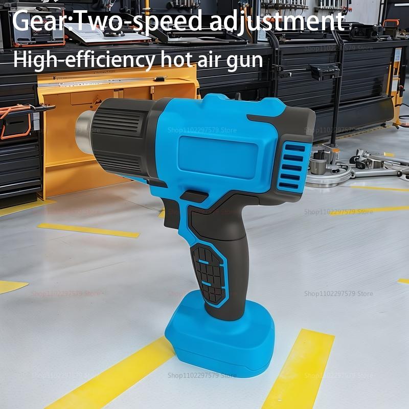 21V Portable Hot Air Gun  rechargeable cordless design Cordless for Makita Battery Electric Heat Gun with a nozzle