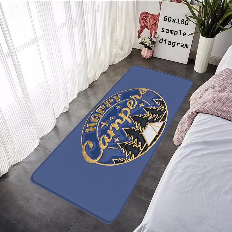 Hallway Entrance Cartpet Camping Camper Rugs Foot Carpets Doormat Floor Mats Non-slip Mat Home Kitchen Room Inside Decoration