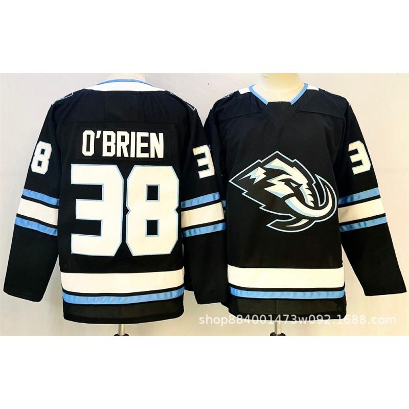Vintage Utah Hockey Jersey 9 Embroidered Ice Practice Shirt Mens Cotton Blend Retro Team Uniform