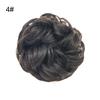 Puntos Kobiety Elastyczna koka z włosów Przedłużanie kucyka Messy Falista Chignon Hairpiece Akcesoria