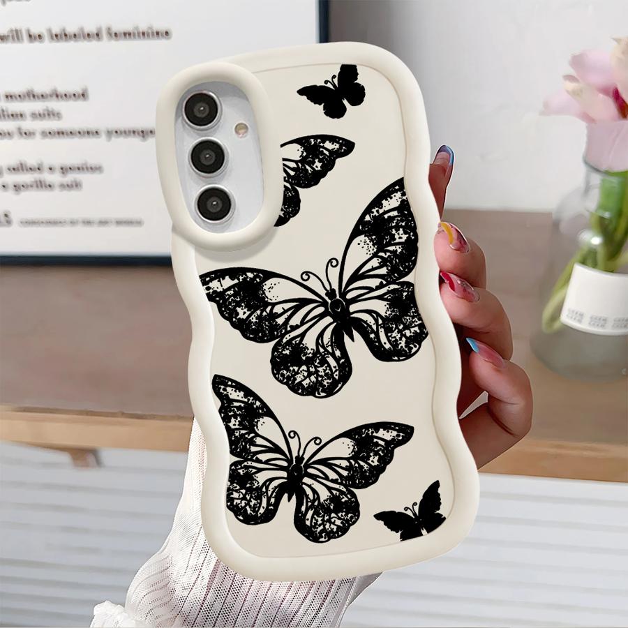 Butterfly Case for Samsung Galaxy A12 A11 A15 A14 A36 A13 A21s A33 A35 A26 A34 A16 Soft Phone Cover