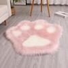 Tappeto Zampa di Gatto in Lana Sintetica - Spedizione Veloce, Delicato sulla Pelle, Non Sgualcisce, Lavabile in Lavatrice, Perfetto per Soggiorno, Divano o Pavimento della Camera da Letto.