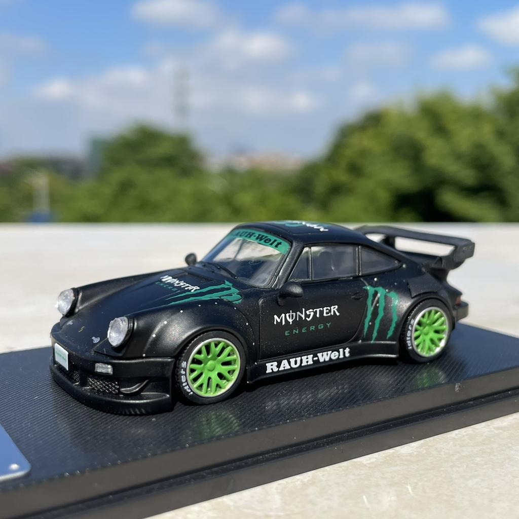 Druckguss 1:64er Maßstab Porsche 911 Legierung Auto Modell Sammlerstück Spielzeug Geschenk Souvenir Ausstellungsstück