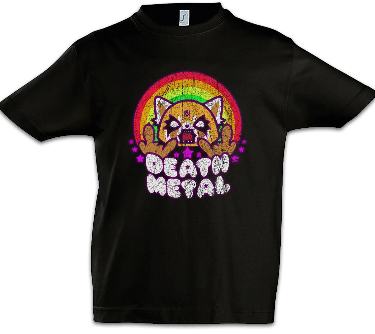 

Death Metal Kids Boys T-Shirt Yeti Aggretsuko Fun Heavy Music DJ MC Fun Hard- 110