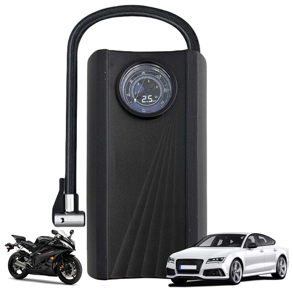 Portable Car Tyre Inflator 150PSI Car Tire Inflatable Pump High Precision Electric Air Compressor LCD Display for Auto Motorbike