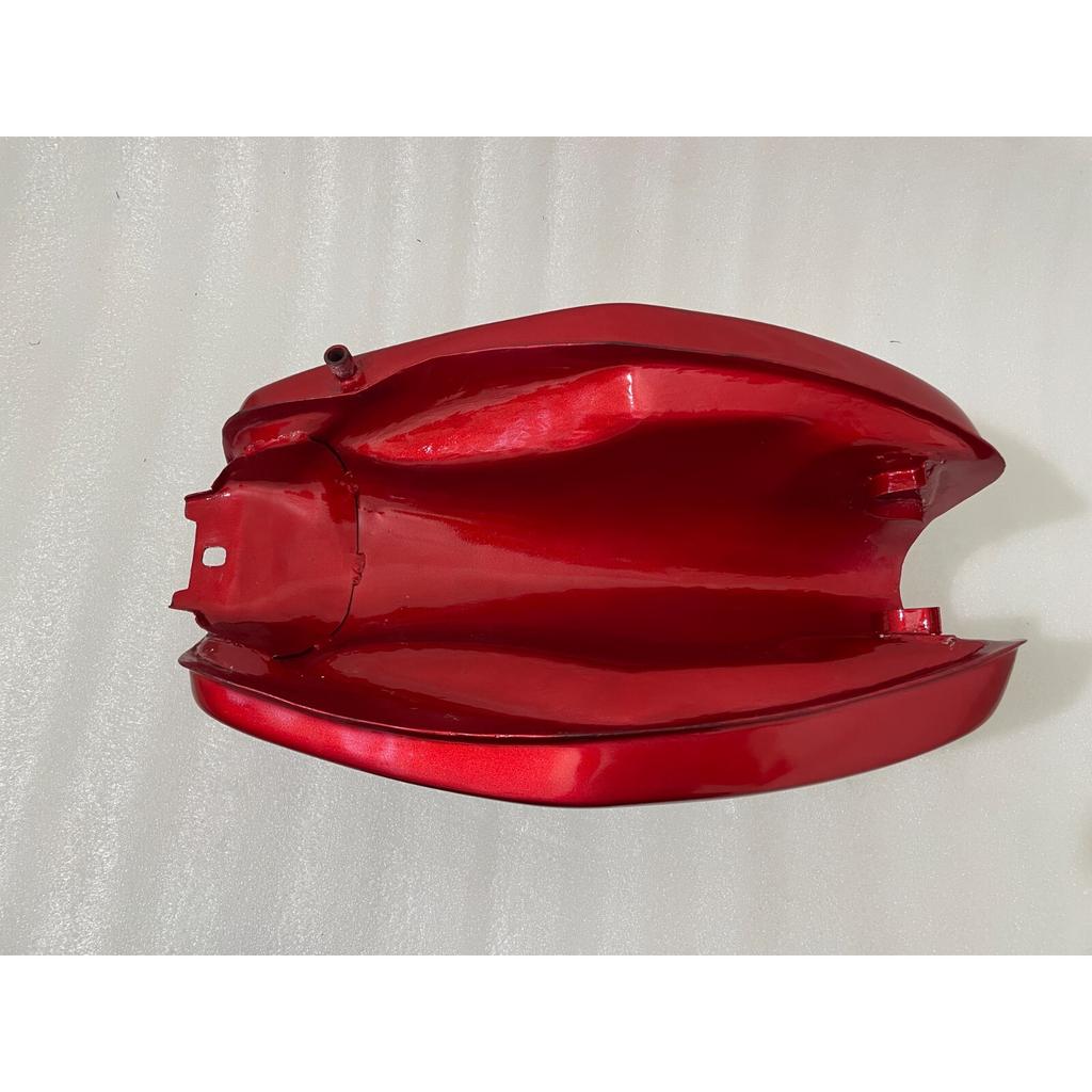 Honda SL350 SL 350 K1 1970 - 73 Cherry & White Steel Petrol Gas Tank +Monza Cap