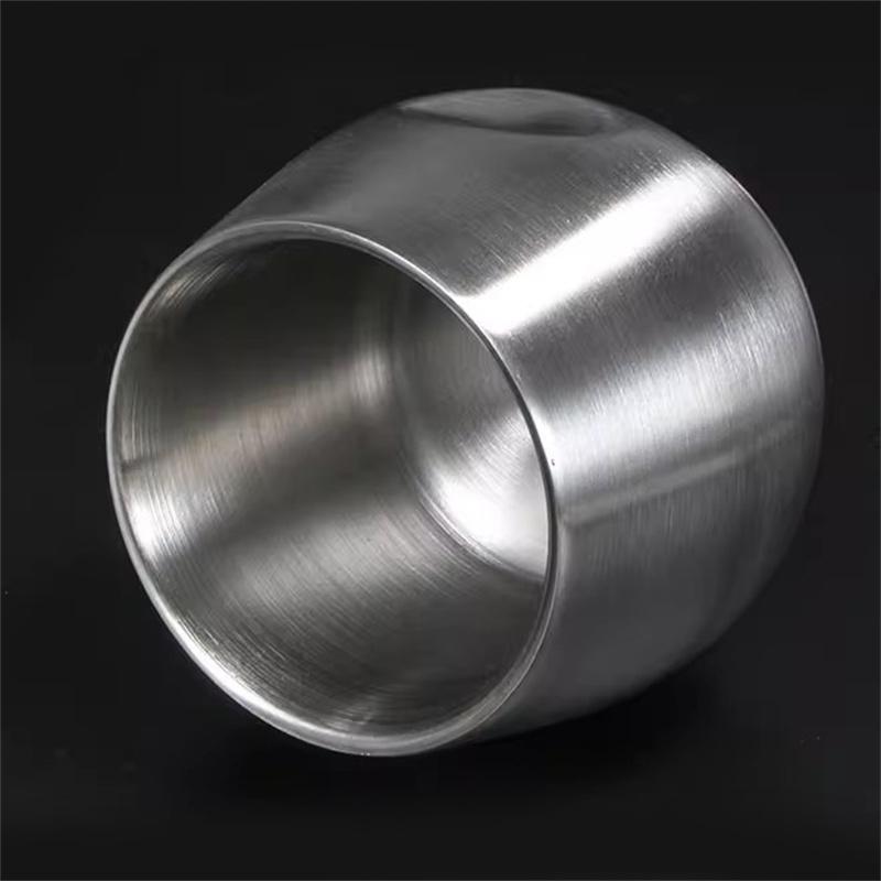 Double Wall Stainless Steel Espresso Cup 150ml 200ml Insulated Coffee Cup Insulation Tea Cup Tumbler For Outdoor Picnics Party