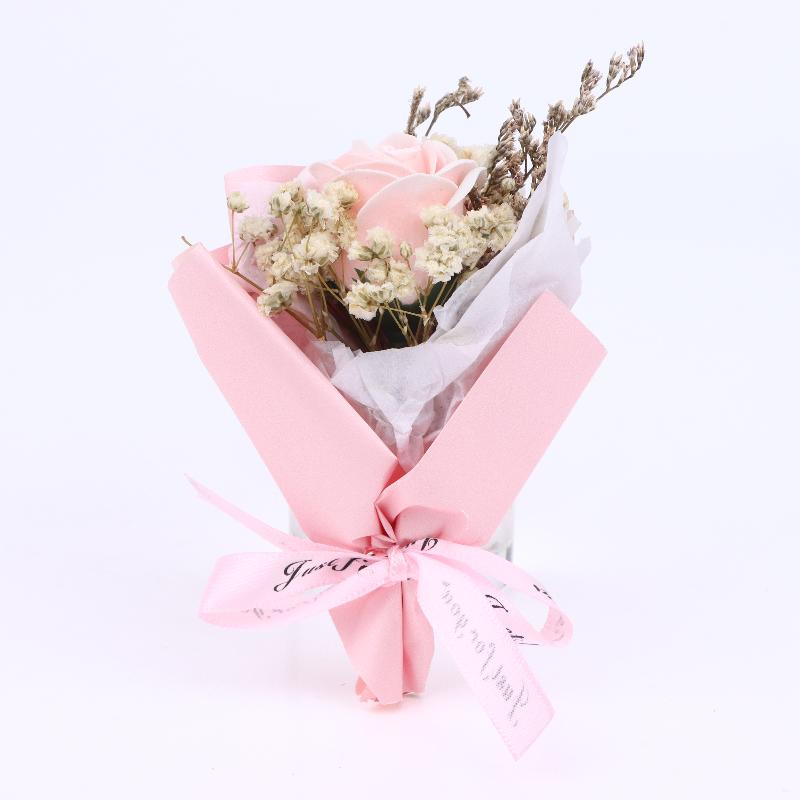 For Desk Decor Weddings Special Moments Adorable Mini Floral Arrangement Mini Tulip Bouquet Simulated Flower Perfect