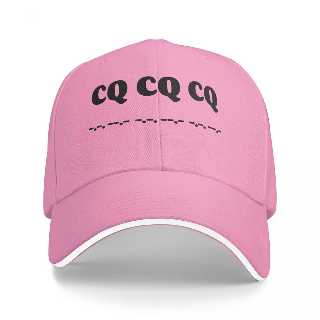 Cq Cq Cq Amateur Ham Radio Awesome Baseball Caps Peaked Men Women Hats