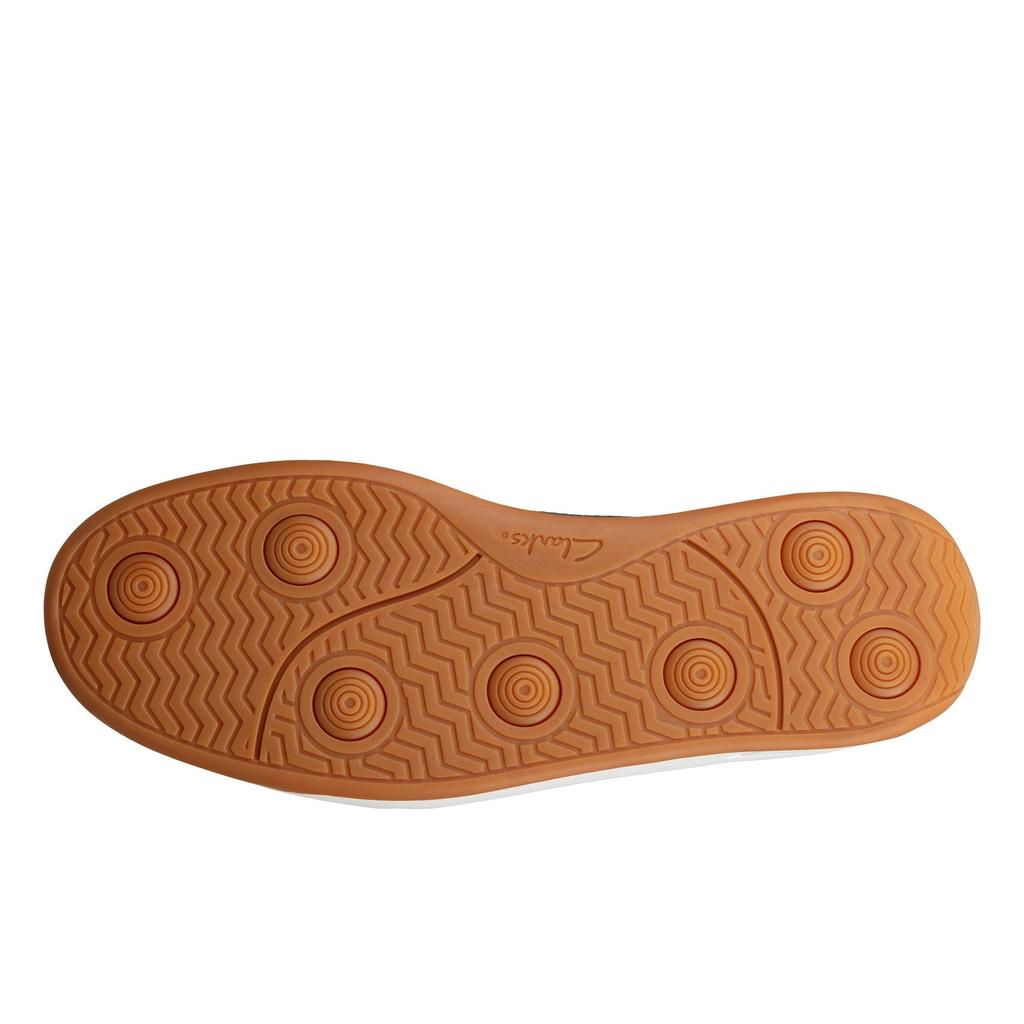 Clarks Mens Hero Air Lace Leather Trainers