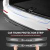 Car Transparent Rear Guard Plate Trunk Sticker For F SPORT LBX NX RX 350h 450h ES UX 300e GS GX IS LS LX CT LC Accessories