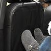 Car Seat Protector Auto Seat Back Covers Kick Mat Protect from Dirt Mud Water Resistant Kick Protector with Pockets