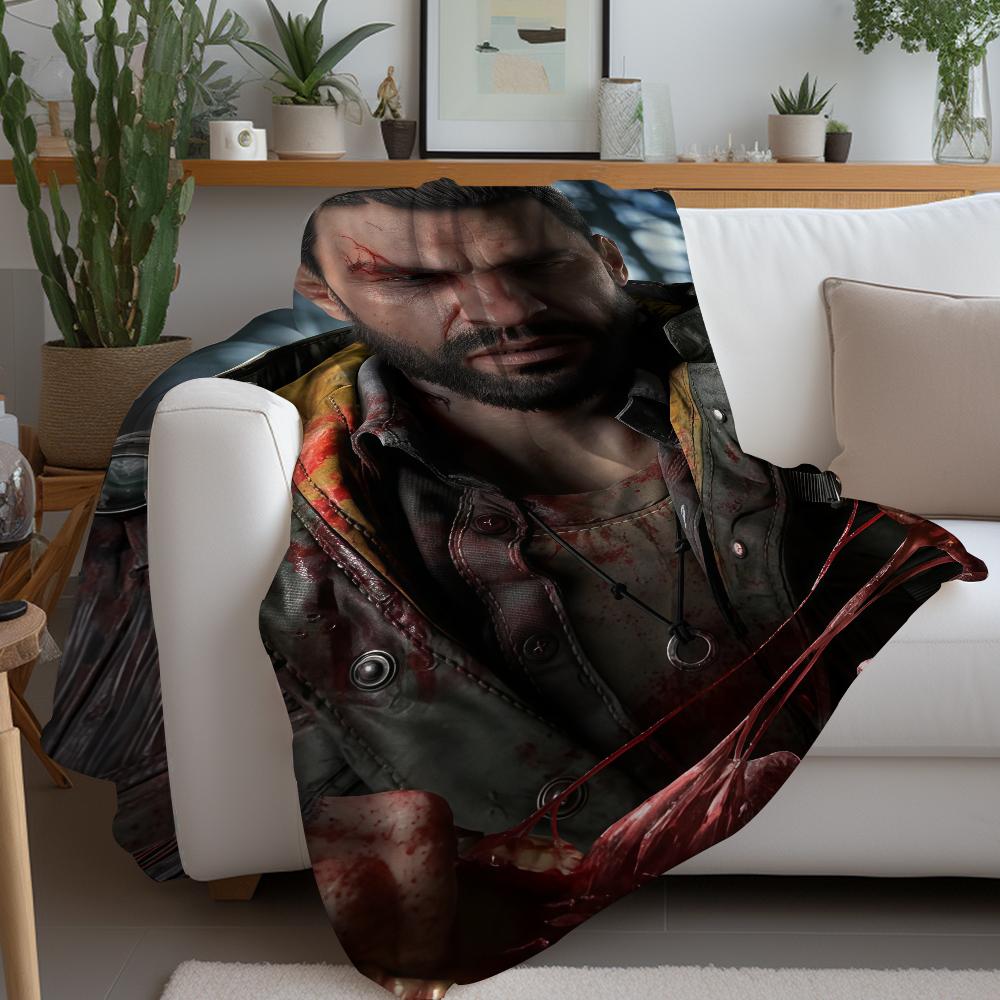 Game Dying L-Light The B-beast Blanket Warm And Soft Suitable For Bedroom Living Room Sofa Bed Office Travel Camping