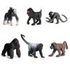 PVC Material Chimpanzee Model Education Orangutan Gorilla Model  Desk Ornament