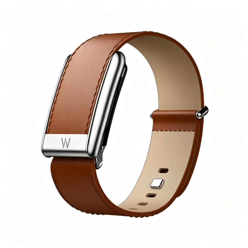Luxury Leather Texture Strap With Metal