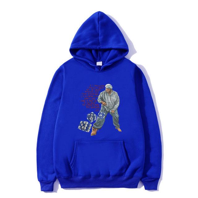Rapper The Notorious Big Graphic Hoodie Male Fleece Cotton Pullover Vintage Biggie Smalls Hoodies Men Women Hip Hop Streetwear