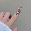 Fingertip Ring Fingertip Protective Cover Metal Hollow Ring Jewelry New Punk Ring  Gift