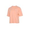 T Shirts Women's Apricot Red Crew Neck Moderate Straight Fit 531284-26