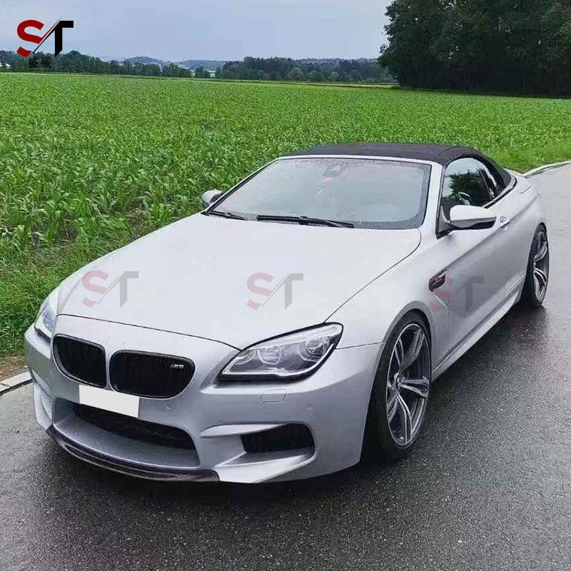BMW M6 F06/F12/F13 Carbon Fiber Front Lip, Small Splitter & Diffuser Modifications.
