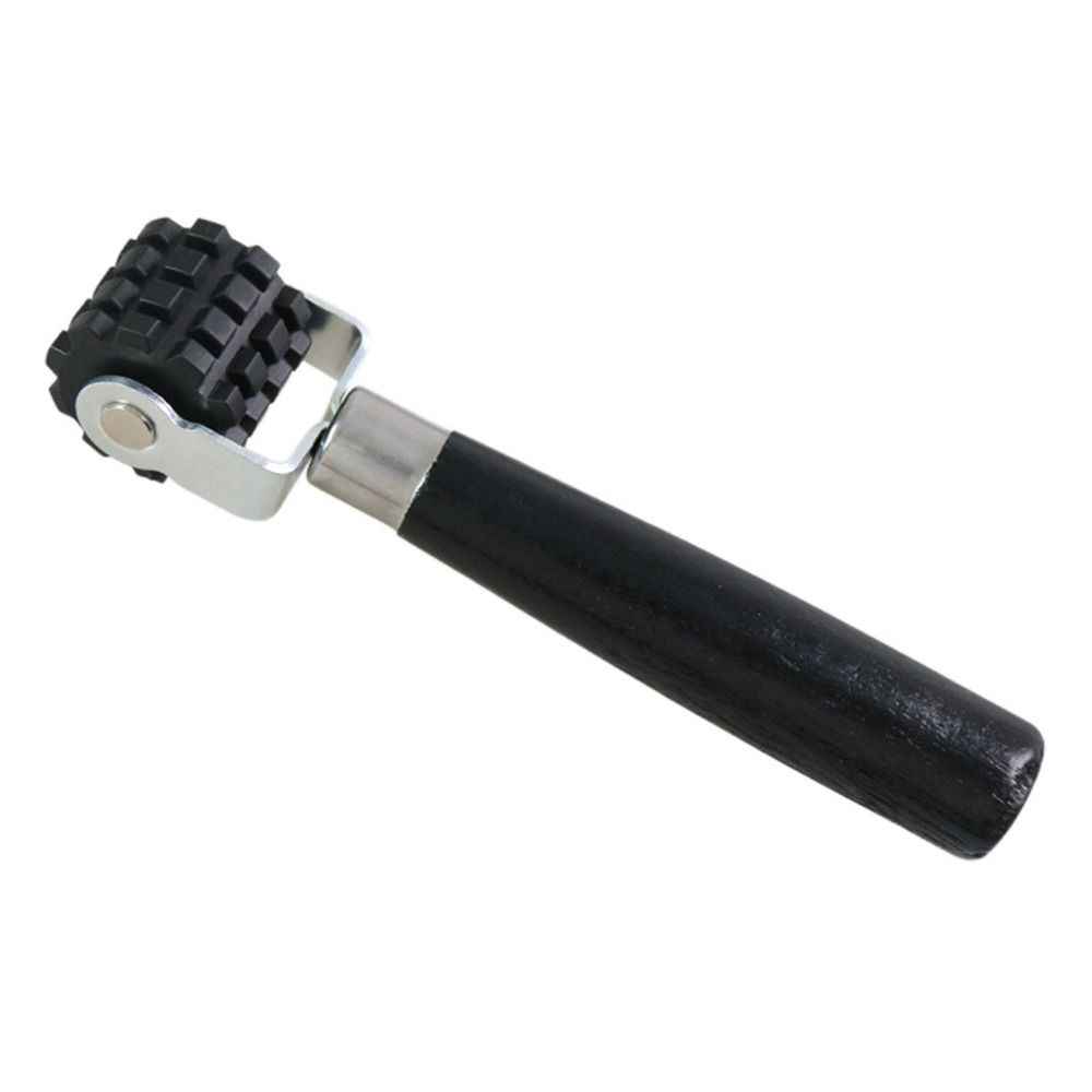 

Резиновый автомобильный шумопоглощающий ролик, деревянная ручка, ручное колесо, набор инструментов для ролика, автомобильный 17x3cm чёрный