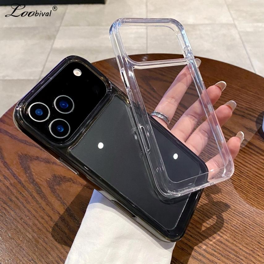 Transparent Acrylic Hard Case for For Iphone 17 16 1 Pro Max Air 14 Plus 13 12 11 X Xr Xs 8 7 SE Clear Shockproof Ultra Slim Cover
