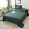 Skin-friendly Cotton Bed Sheet Single Solid Color Washed Cotton Quilt Sheet Single Student Dormitory Brushed Sheet