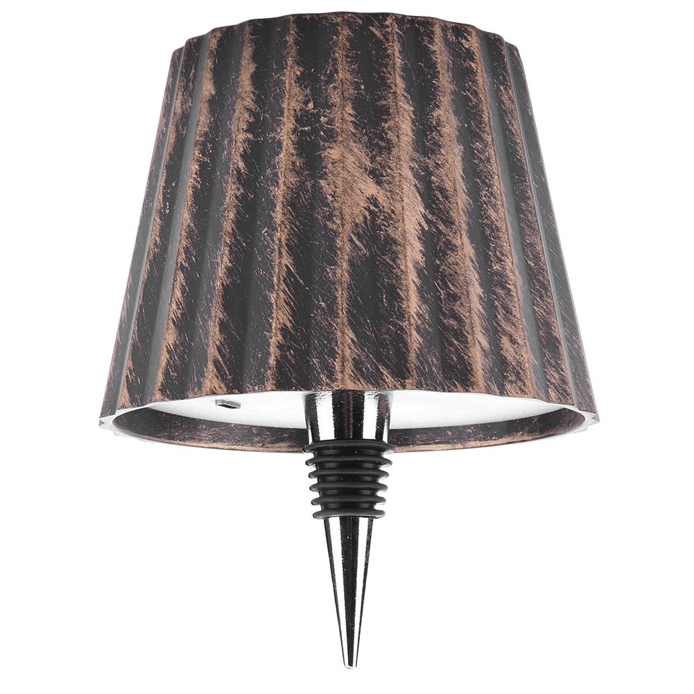 Kabellose Flaschenlampe Tischlampe Kabelloses Stimmungslicht Wiederaufladbare Touch-Lampen 3 Lichtfarben für Restaurant & Bar Party Dekorativ